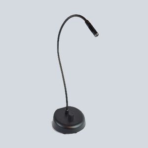 Anser 18 inch 1.80 watt Black Desk Light Portable Light, No Power Supply